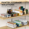 image:imageSimple Houseware 4 Pack Clear Fridge Storage Bins Organizer 12x62x344 Pack  15 x 8 x 375