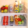 image:imageSimple Houseware 4 Pack Clear Fridge Storage Bins Organizer 12x62x346 Pack  Assorted Sizes