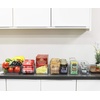 image:imageSimple Houseware 4 Pack Clear Fridge Storage Bins Organizer 12x62x346 Pack  Assorted Sizes
