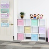 image:imageSimple Houseware 5 Clear Window Pocket Over Door Hanging Organizer ColorfulMulti Color