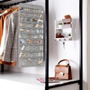 image:imageSimple Houseware 80Pocket Hanging Jewelry Organizer with 5 Sizes1 Pack