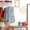 image:imageSimple Houseware 80Pocket Hanging Jewelry Organizer with 5 Sizes1 Pack