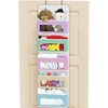 image:imageSimple Houseware 5 Clear Window Pocket Over Door Hanging Organizer ColorfulMulti Color