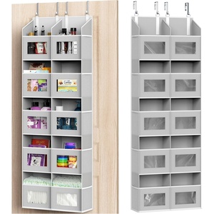 image:imageSimple Houseware Large Heavy Duty 5 Pockets Over the Door Organizer10 Pockets