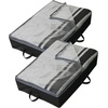 image:imageSimple Houseware 2 Pack Under Bed Storage Bin Black