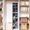 image:imageSimple Houseware 20 Section Shelves Hanging Shoes Organizer GrayGrey