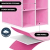 image:imageSimple Houseware 20 Section Shelves Hanging Shoes Organizer GrayPink