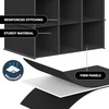image:imageSimple Houseware 24 Section Shelves Hanging Shoes Organizer BlackBlack