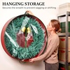 image:imageSimple Houseware 30 Wreath Storage Bag with Interior Straps amp Handles
