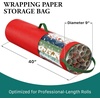 image:imageSimple Houseware 40 Inch Wrapping Paper Storage Bag Fits 18 Rolls