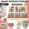 image:imageSimple Houseware 415 Wrapping Paper Organizer Fits 40 Rolls GrayBeige