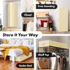 image:imageSimple Houseware 415 Wrapping Paper Organizer Fits 40 Rolls GrayBeige