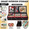 image:imageSimple Houseware 415 Wrapping Paper Organizer Fits 40 Rolls GrayBlack