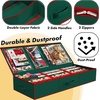 image:imageSimple Houseware 415 Wrapping Paper Organizer Fits 40 Rolls GrayGreen