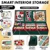 image:imageSimple Houseware 415 Wrapping Paper Organizer Fits 40 Rolls GrayGreen