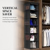 image:imageSimple Houseware 5 Shelf Hanging Closet Organizer BlackBlack