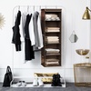 image:imageSimple Houseware 5 Shelf Hanging Closet Organizer BlackBrown