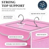 image:imageSimple Houseware 5 Shelf Hanging Closet Organizer BlackPink