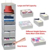 image:imageSimple Houseware 6 Shelf Hanging Closet Organizer with 5 Drawers Storage
