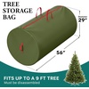 image:imageSimple Houseware 9 ft Christmas Tree Storage Bag HeavyDuty 600D Oxford