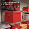 image:imageSimple Houseware Christmas Light amp 12 Ornament Storage Clear Top Window