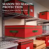 image:imageSimple Houseware Christmas Ornament Storage Bin for 6Inch Tall Finials