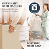 image:imageSimple Houseware Double Laundry Hamper with Lid amp Removable Bags BlackBeige