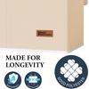 image:imageSimple Houseware Double Laundry Hamper with Lid amp Removable Bags BlackBeige