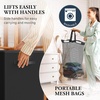 image:imageSimple Houseware Double Laundry Hamper with Lid amp Removable Bags BlackBlack