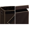 image:imageSimple Houseware Double Laundry Hamper with Lid amp Removable Bags BlackBrown