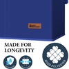 image:imageSimple Houseware Double Laundry Hamper with Lid amp Removable Bags BlackDark Blue