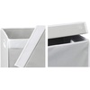 image:imageSimple Houseware Double Laundry Hamper with Lid amp Removable Bags BlackGrey