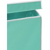 image:imageSimple Houseware Double Laundry Hamper with Lid amp Removable Bags BlackTurquoise