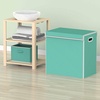 image:imageSimple Houseware Double Laundry Hamper with Lid amp Removable Bags BlackTurquoise