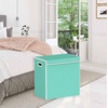 image:imageSimple Houseware Double Laundry Hamper with Lid amp Removable Bags BlackTurquoise