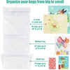 image:imageSimple Houseware DoubleSided Hanging Gift Wrap Organizer Red Set of 1White