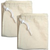 image:imageSimple Houseware Extra Large Natural Cotton Laundry Bag 28 x 36 2 Pack2 Pack