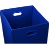 image:imageSimple Houseware Foldable Closet Laundry Hamper Basket BlackDark Blue