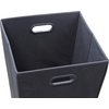 image:imageSimple Houseware Foldable Closet Laundry Hamper Basket BlackDark Grey