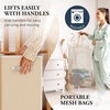 image:imageSimple Houseware Foldable Laundry Hamper Basket with Lid and Bag Dark GrayBeige