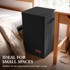 image:imageSimple Houseware Foldable Laundry Hamper Basket with Lid and Bag Dark GrayBlack