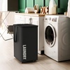 image:imageSimple Houseware Large 82L Laundry Basket with Wheels and Handles BlackBlack