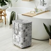 image:imageSimple Houseware Large 82L Laundry Basket with Wheels and Handles BlackGray