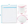 image:imageSimple Houseware Laundry Bra Lingerie Bags 2 Large amp 3 Underwear Bags2 L  3 Bra Bags