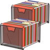 image:imageSimple Houseware Mesh Hanging File Folder Organizer SilverBlack