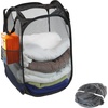 image:imageSimple Houseware Mesh PopUp Laundry Hamper with Side Pocket 2 Pack BlackBlack