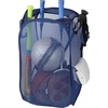image:imageSimple Houseware Mesh PopUp Laundry Hamper with Side Pocket 2 Pack BlackDark Blue