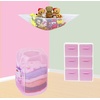 image:imageSimple Houseware Mesh PopUp Laundry Hamper with Side Pocket 2 Pack BlackPink