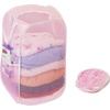 image:imageSimple Houseware Mesh PopUp Laundry Hamper with Side Pocket 2 Pack BlackPink