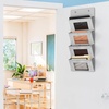 image:imageSimple Houseware Over the Door Hanging Wall File Organizer Clear WindowStandard Clear Window Pockets